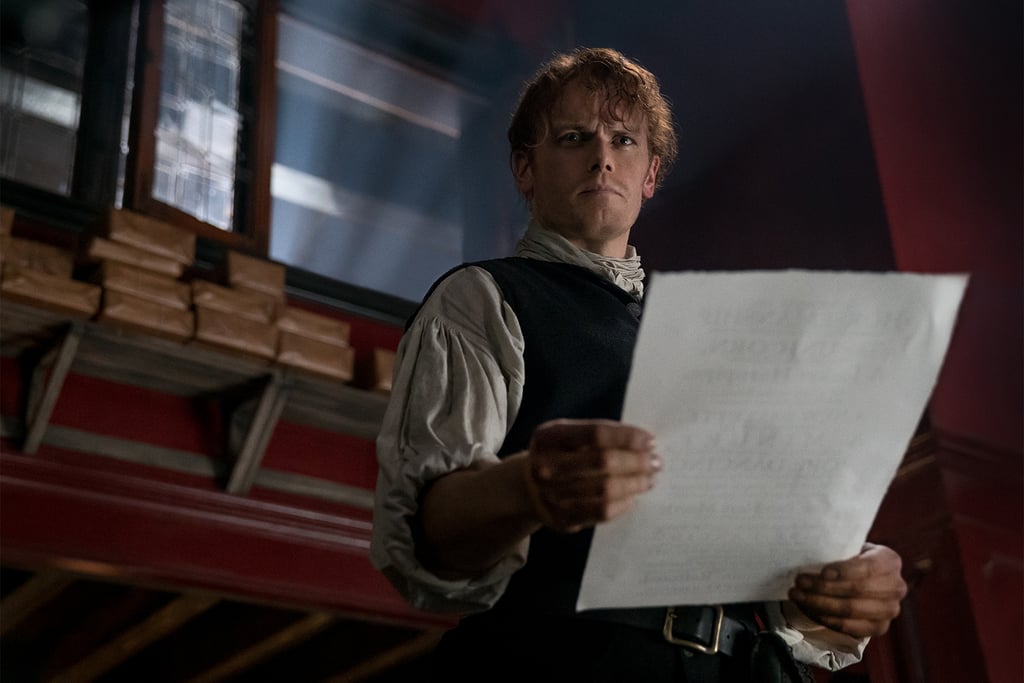 Jamie and Claire's Reunion on Outlander Photos