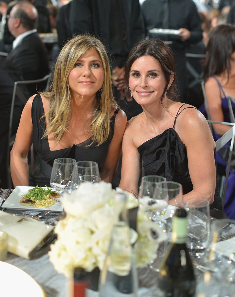 Jennifer Aniston and Courteney Cox at AFI Gala June 2018