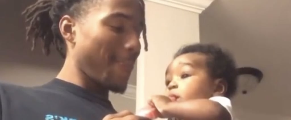 Instagram Video of Baby Trying to Grab Dad's Popsicle