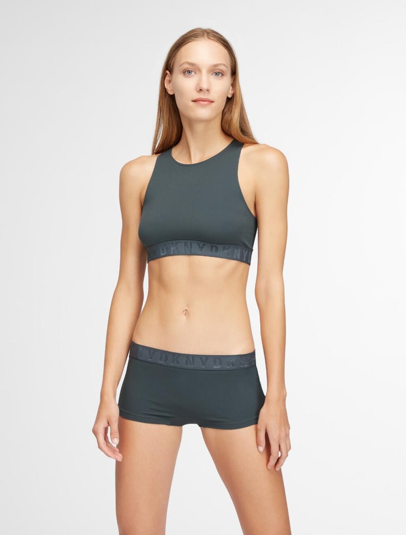 DKNY Graphite Rib Litewear Set