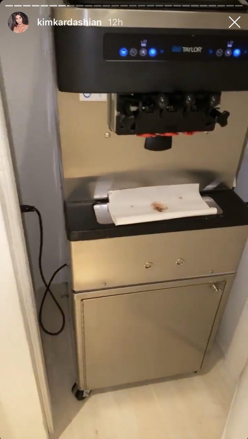 Yes, That's a Frozen-Yogurt Machine in Kim's Pantry