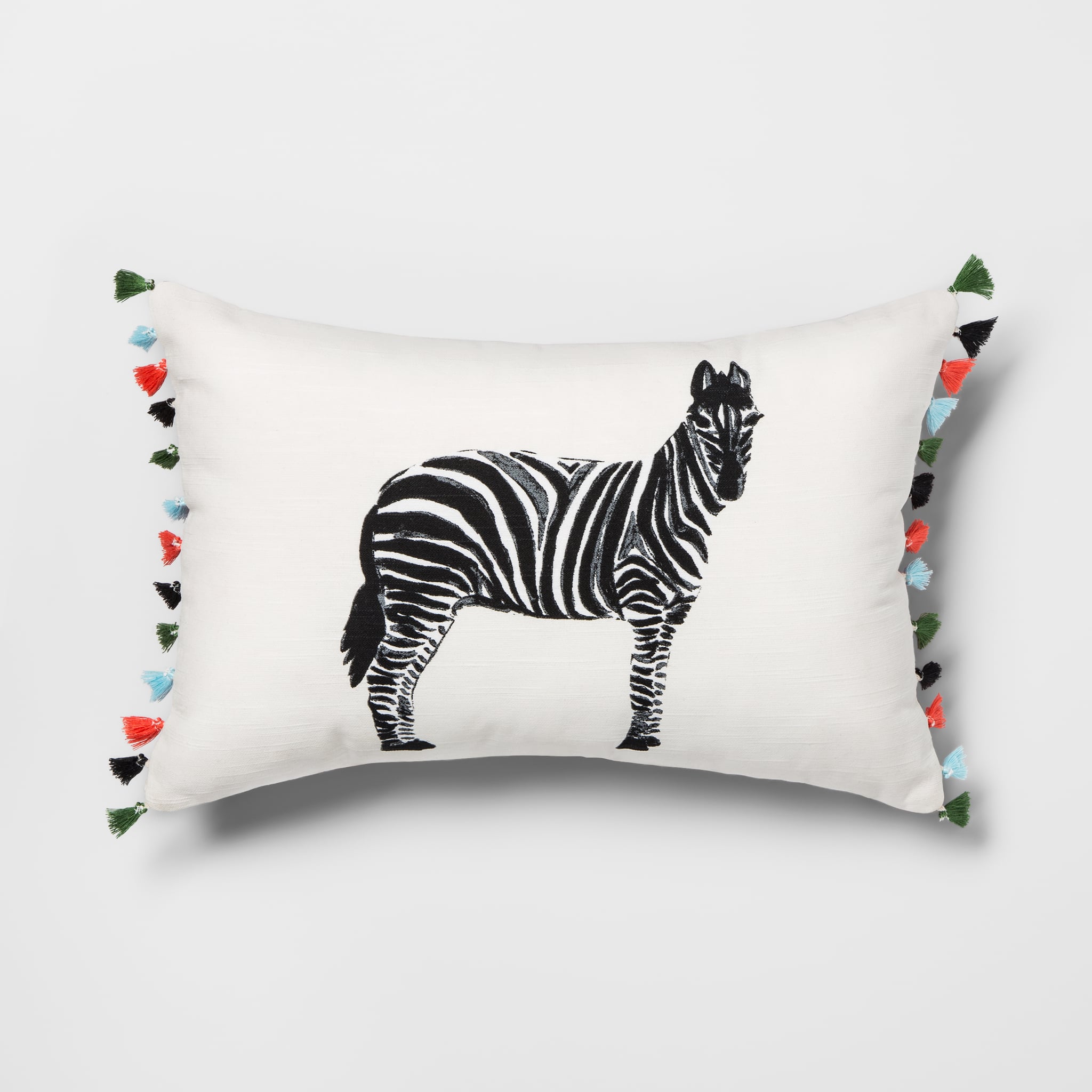 Get the Look: Zebra Lumbar Throw Pillow Get the Look: Zebra Lumbar Throw Pillow