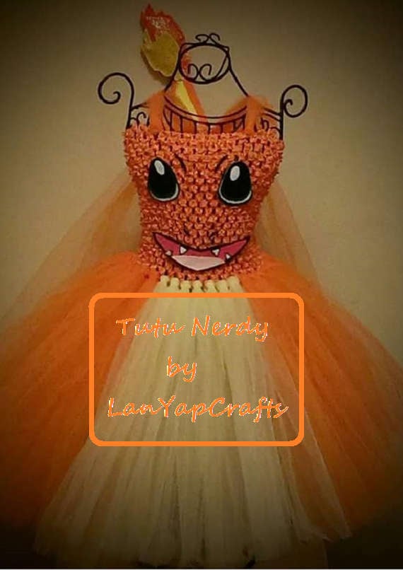 Charmander Tutu Dress