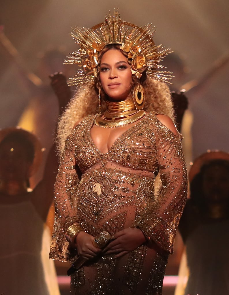 Beyonce Knowles at the 2017 Grammys