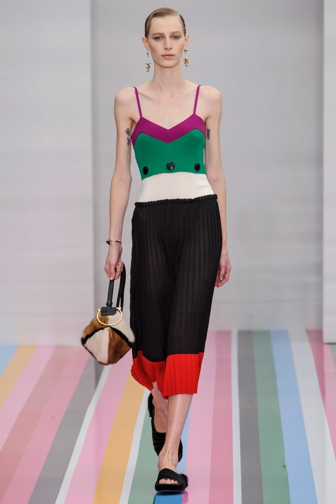 Complete Your Colorblock Dress With Casual Slider Sandals