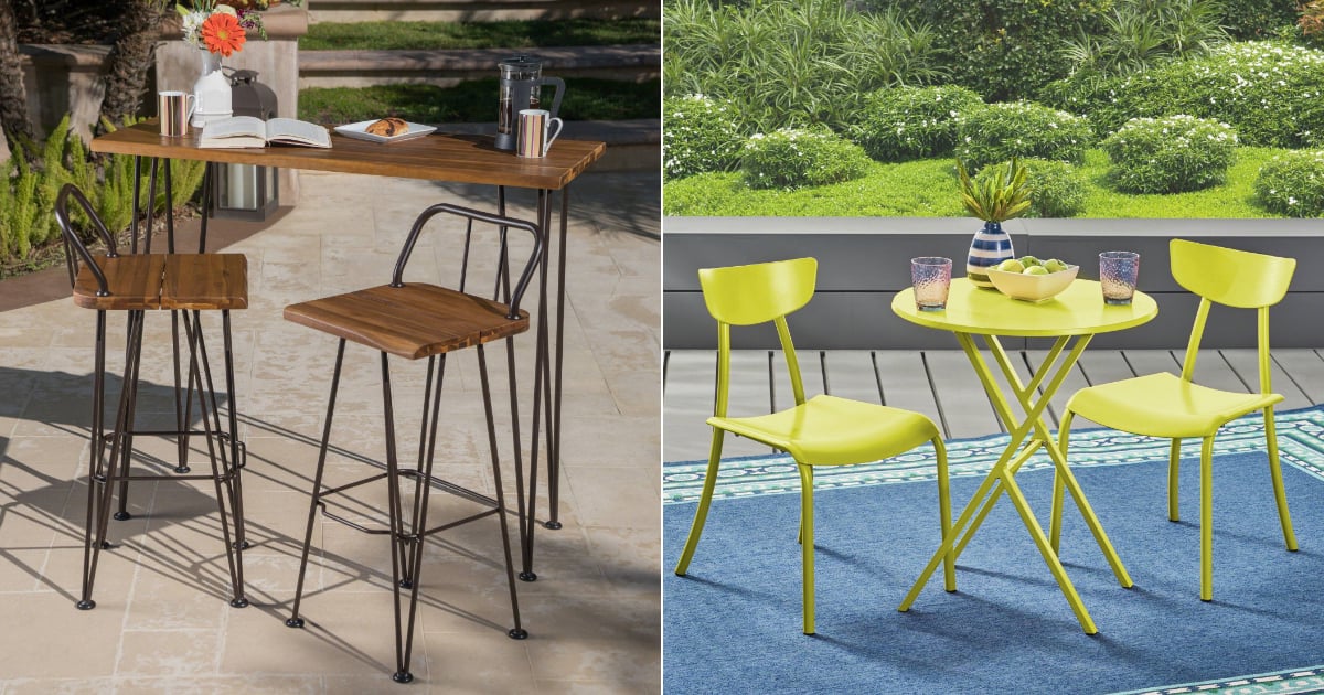12 Affordable Patio-Table Sets From Target For Small Spaces