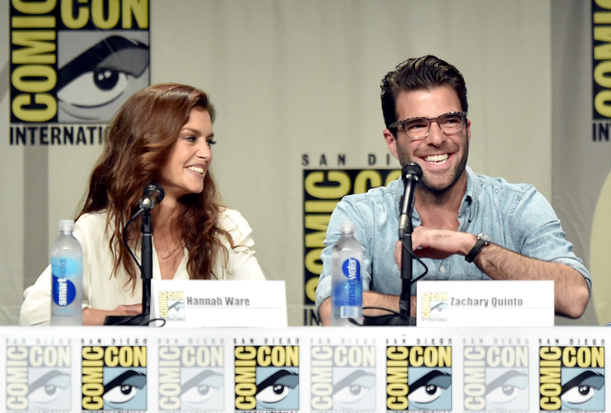 Zachary Quinto And Hannah Ware Were All Smiles At The Hitman Agent See All The Stars At Comic Con Popsugar Celebrity Photo 32 Zachary Quinto And Hannah Ware Were All Smiles At The Hitman Agent See All The Stars At Comic Con Popsugar Celebrity Photo 32
