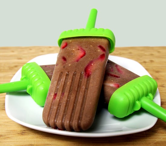 Vegan Strawberry Fudgsicle