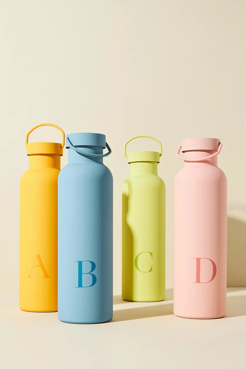 Stay Hydrated: Monogram Water Bottle