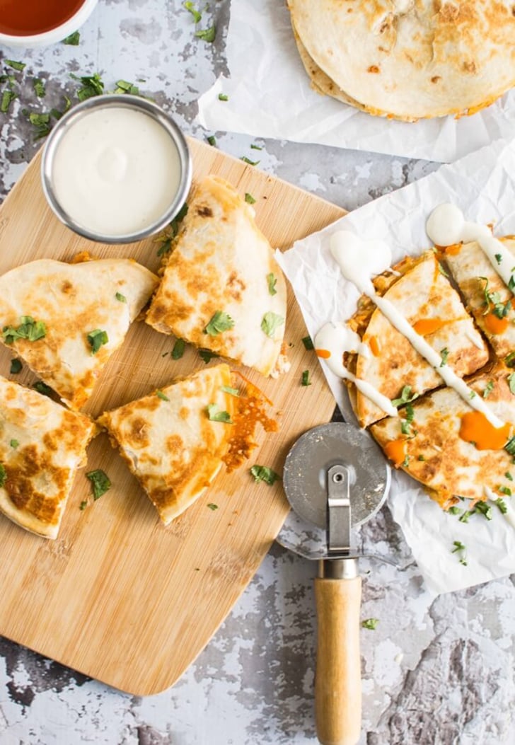 Buffalo Chicken Quesadilla | Cheesy Appetizer Recipes | POPSUGAR Food ...