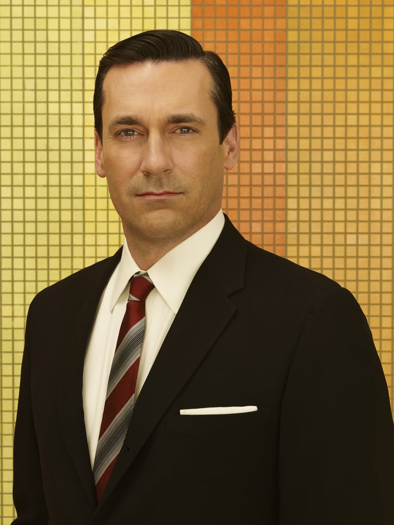 Jon Hamm as Don Draper.