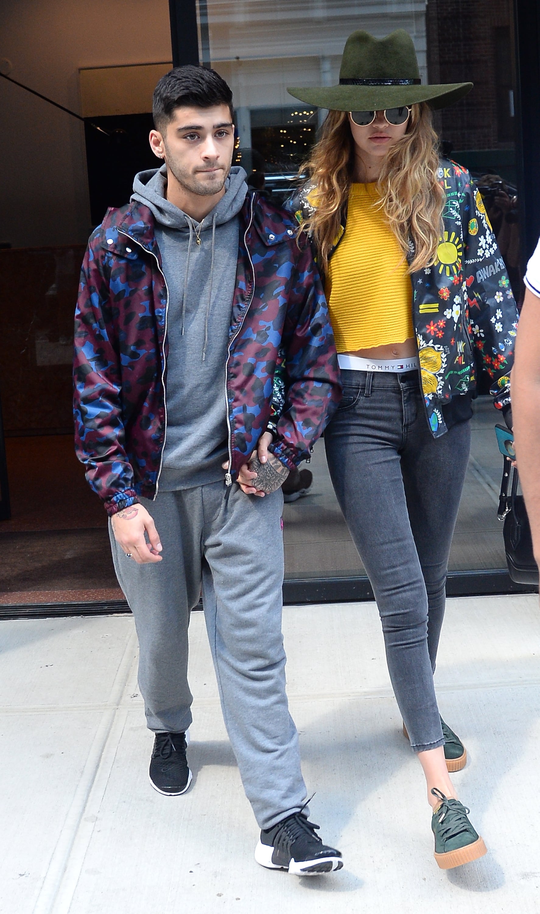 Tommy hilfiger gigi hadid leather sale pants