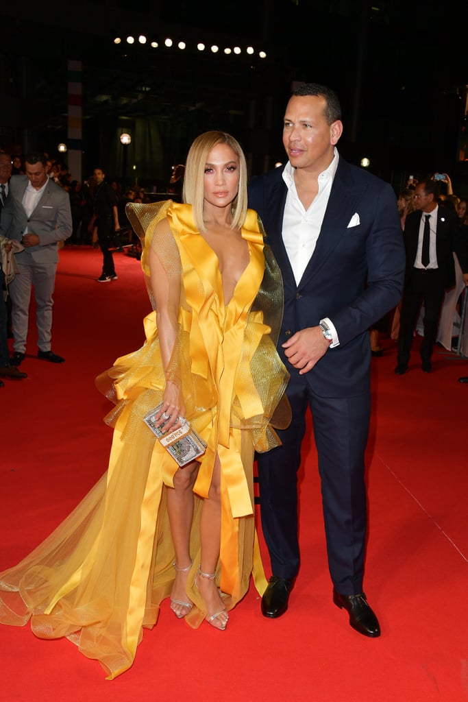 Jennifer Lopez and Alex Rodriguez at the Hustlers Premiere in Toronto