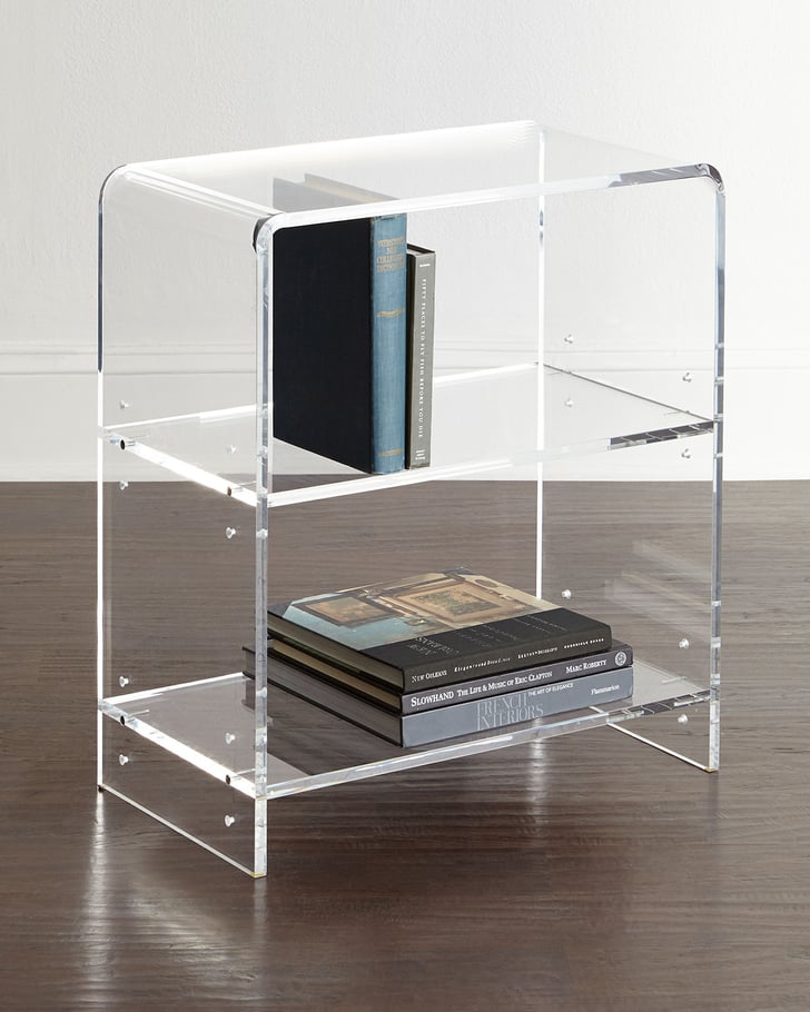 Everly Acrylic Bookcase Best Furniture From Horchow POPSUGAR Home
