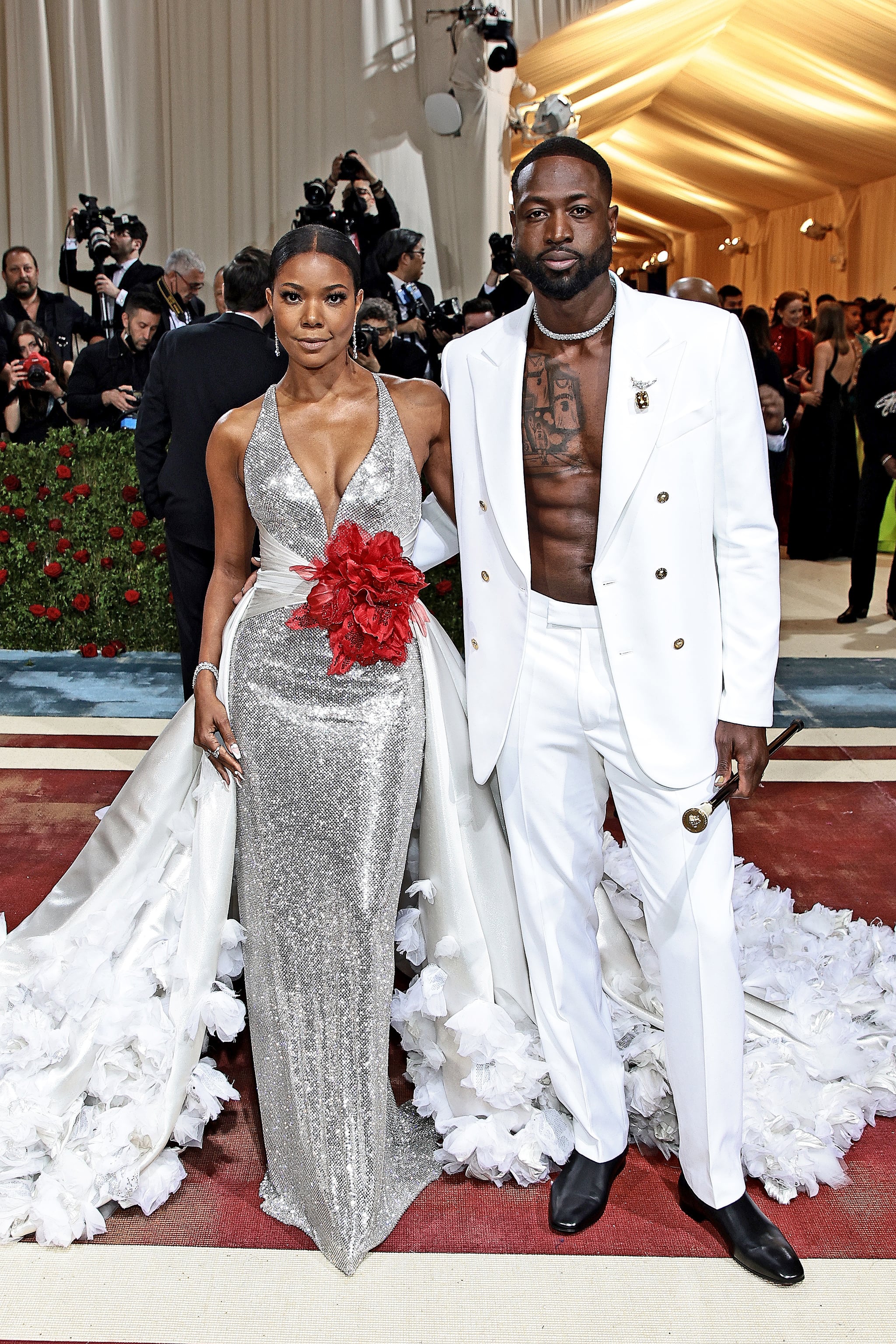 Gabrielle Union and Dwyane Wade at the Met Gala 2022 | POPSUGAR Celebrity