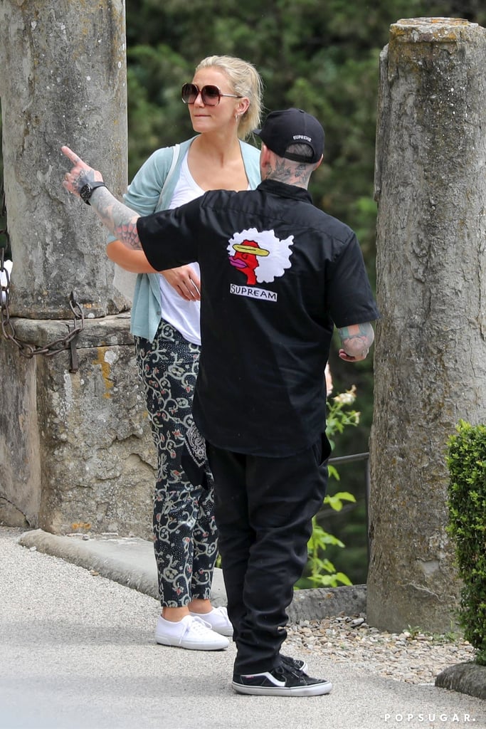 Benji Madden and Cameron Diaz in Italy Pictures June 2018