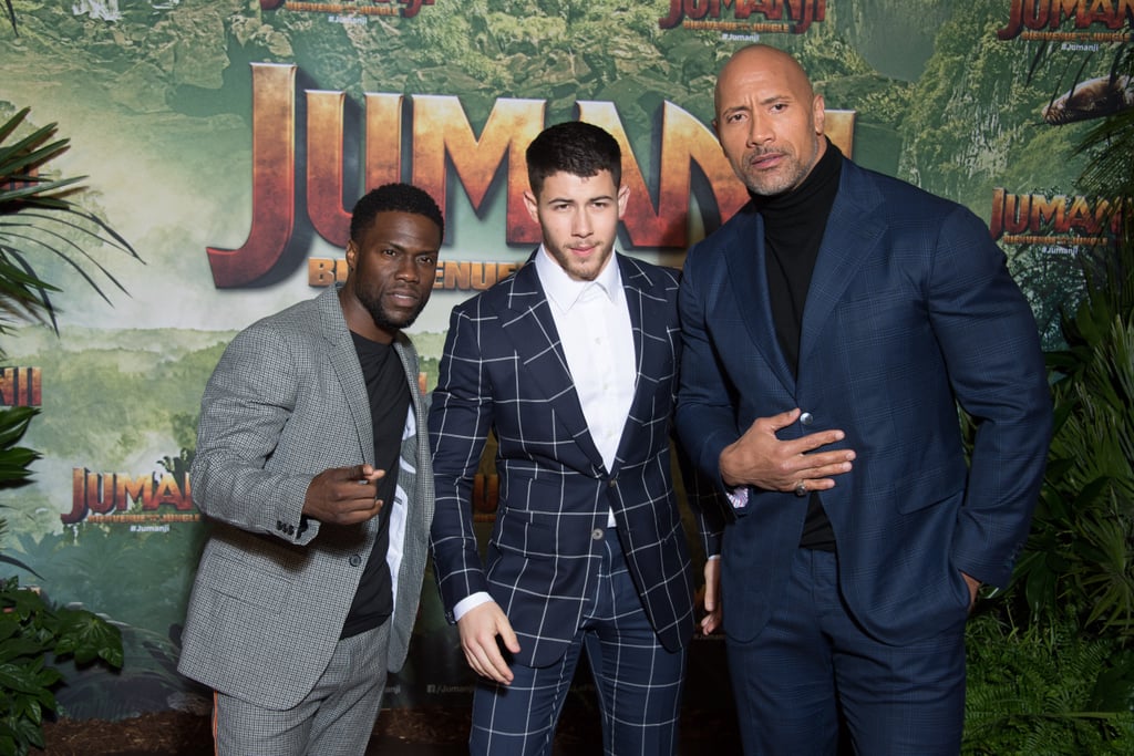 Dwayne Johnson on Jumanji Press Tour Pictures 2017
