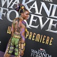 Janeshia Adams-Ginyard's "Black Panther 2" Premiere Body Paint Honors Chadwick Boseman