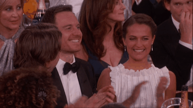 Michael Fassbender and Alicia Vikander Pictures