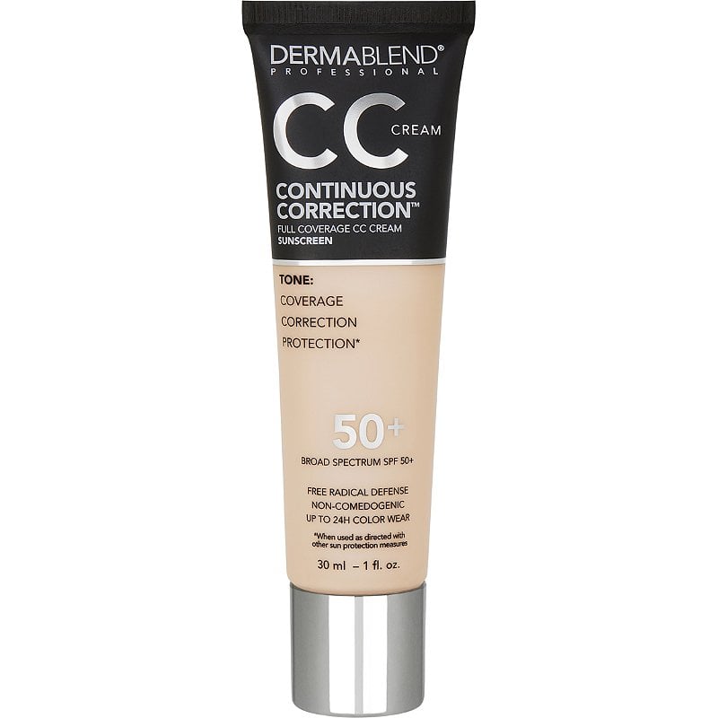 Great For Sensitive Skin: Dermablend Continuous Correction Tone-Evening CC Cream SPF 50+