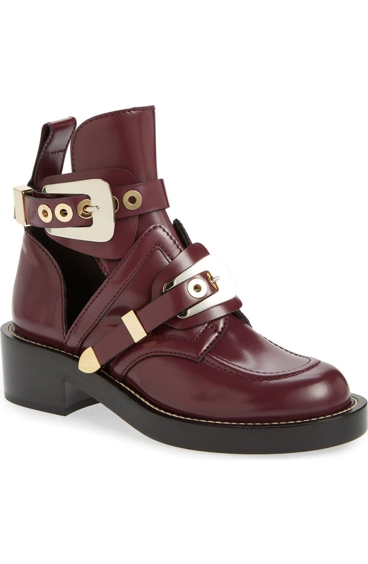 balenciaga cutout boots men