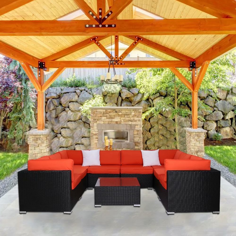 Kinbor Outdoor Patio Furniture Sectional