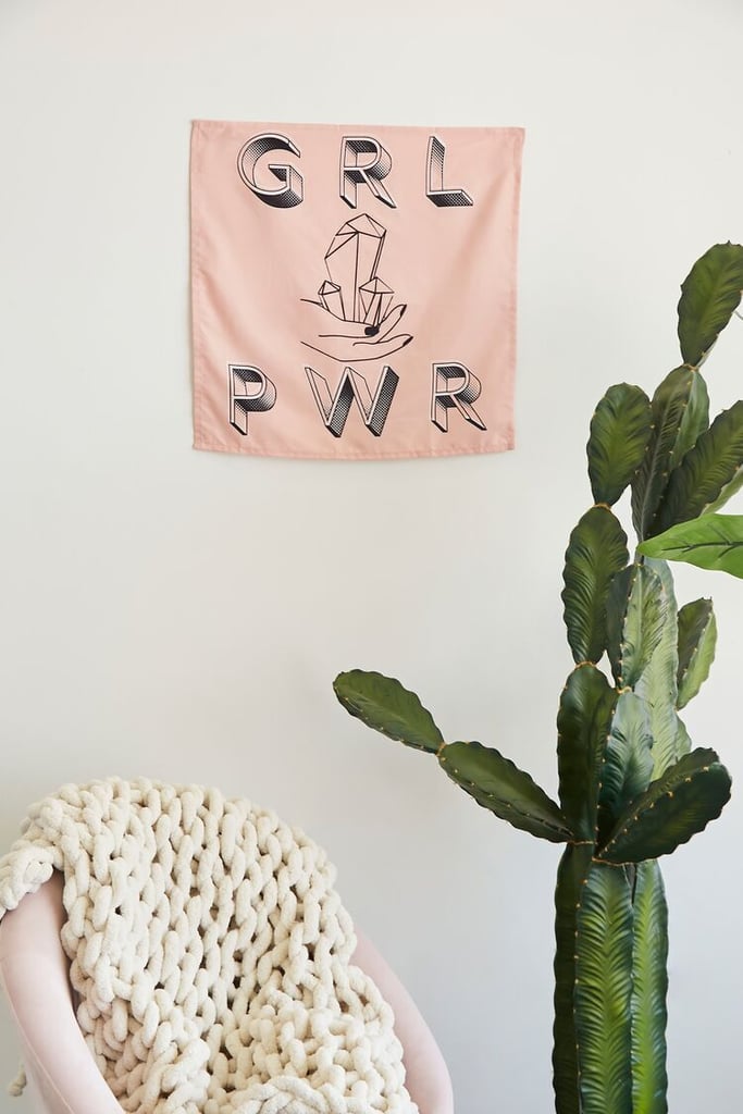 GRL PWR Graphic Wall Tapestry