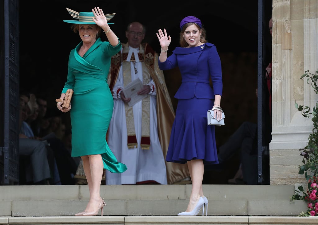 Princess Beatrice Bridesmaid Dress at Eugenie's Wedding 2018