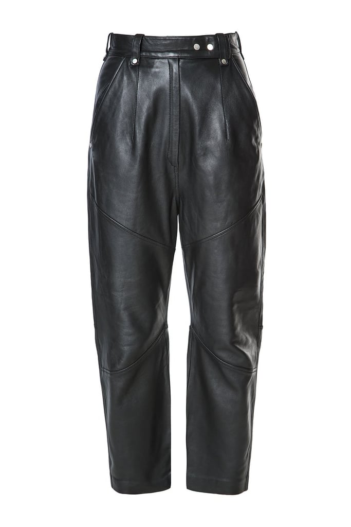 Leather Pants Outfit Ideas | POPSUGAR Fashion