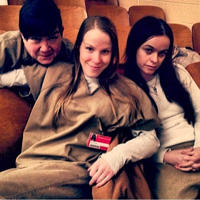 The inmates pose for a quick shot.
Source: Instagram user tarynmanning