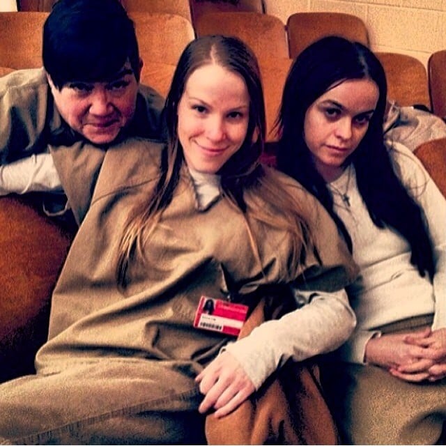 The inmates pose for a quick shot.
Source: Instagram user tarynmanning