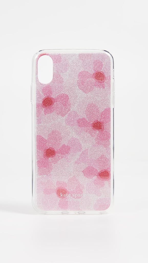 Kate Spade New York Glitter Abstract Peony iPhone XS Max Case