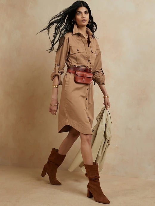 Banana Republic Safari Shirtdress