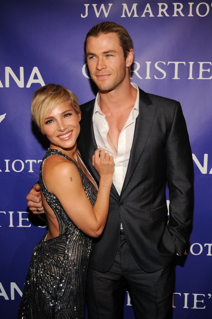 Cute Pictures of Chris Hemsworth and Elsa Pataky