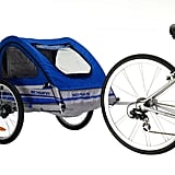 pacific cycle schwinn trailblazer double bicycle trailer
