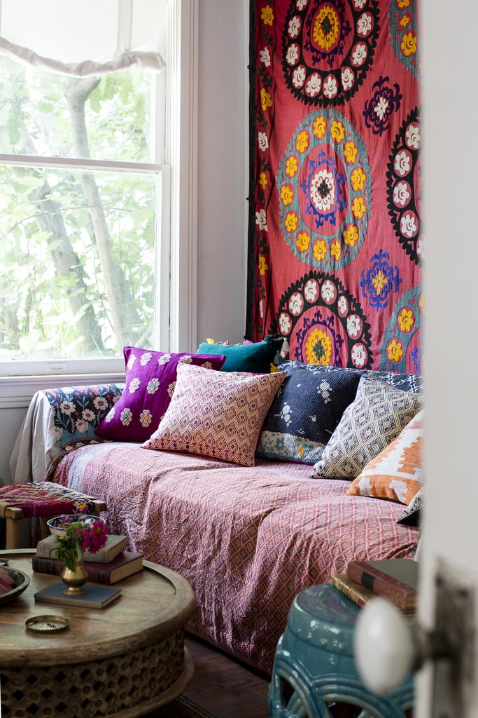 Mixing bold patterns and vibrant colors is Jasmine's specialty.