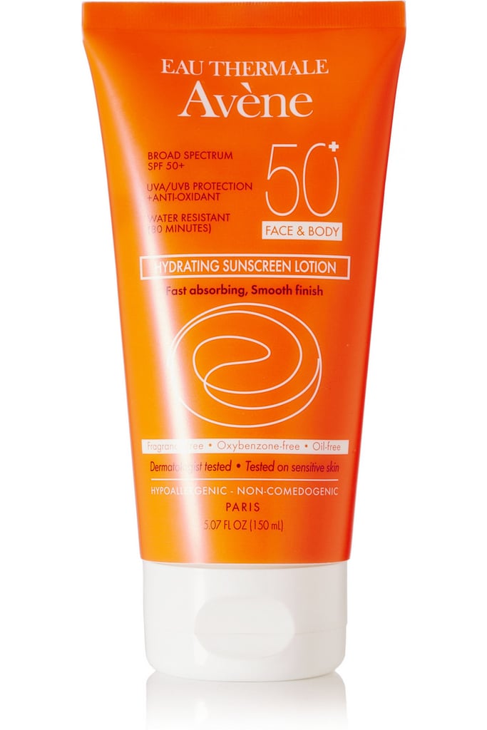 Avène SPF 50 Hydrating Sunscreen Lotion Best Sunscreens For Working