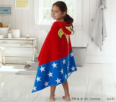 Superhero Hooded Towels