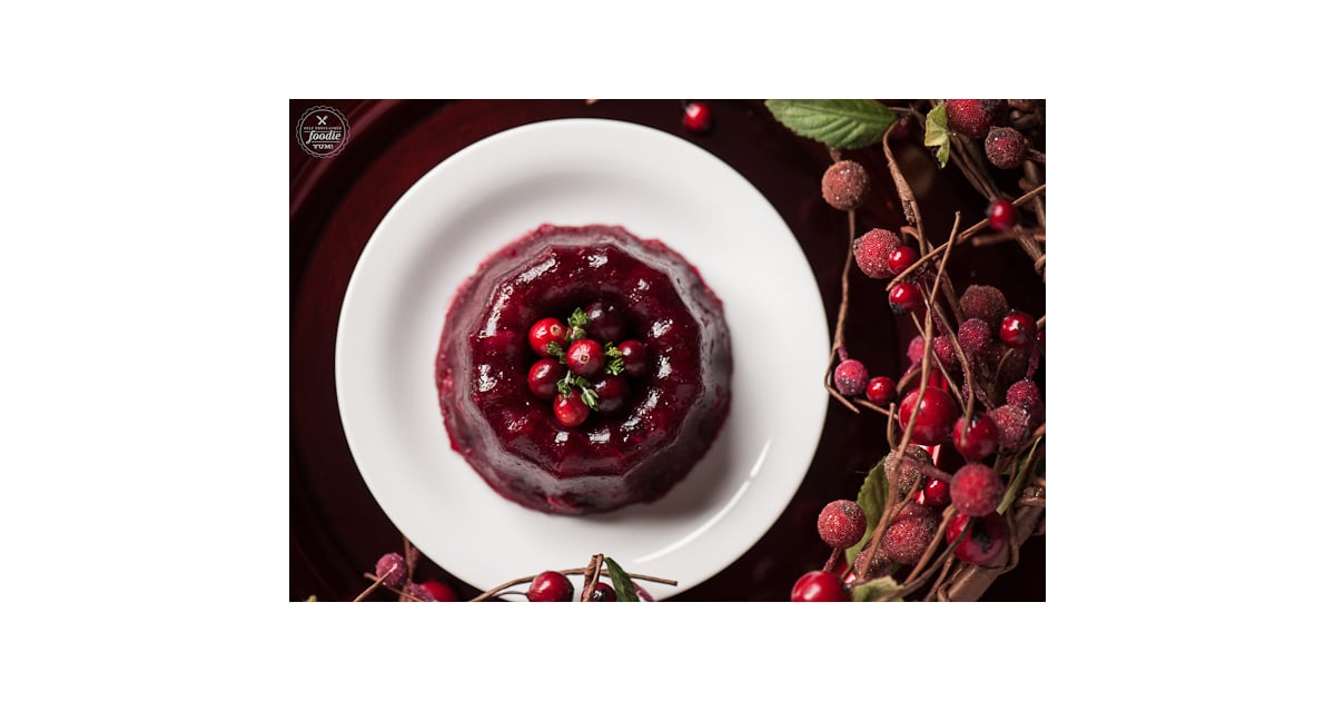 Fresh Cranberry Gelatin Mold Traditional Thanksgiving Recipes