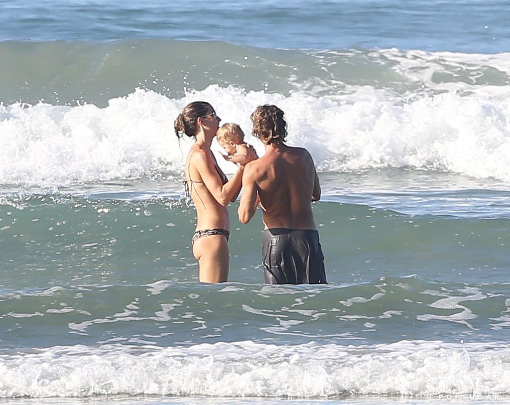 Gisele Bundchen Wearing a Bikini in Costa Rica