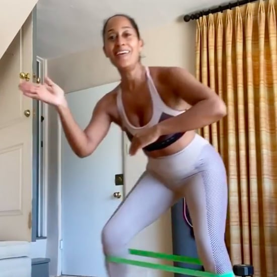 Tracee Ellis Ross Shares Her At-Home Workout on Instagram