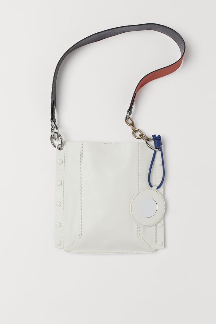 h and m white bag