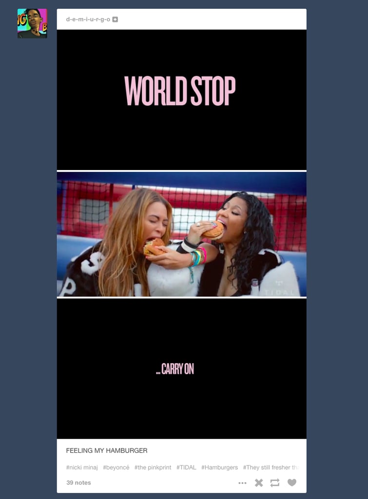 Beyonce and Nicki Minaj "Feeling Myself" Video Reactions