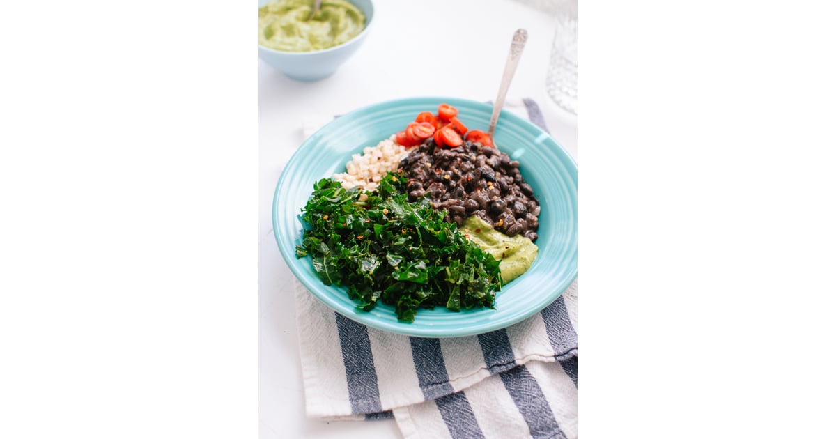 Kale, Black Bean, and Avocado Burrito Bowls The Best Authentic Mexican Recipes You Can Make at