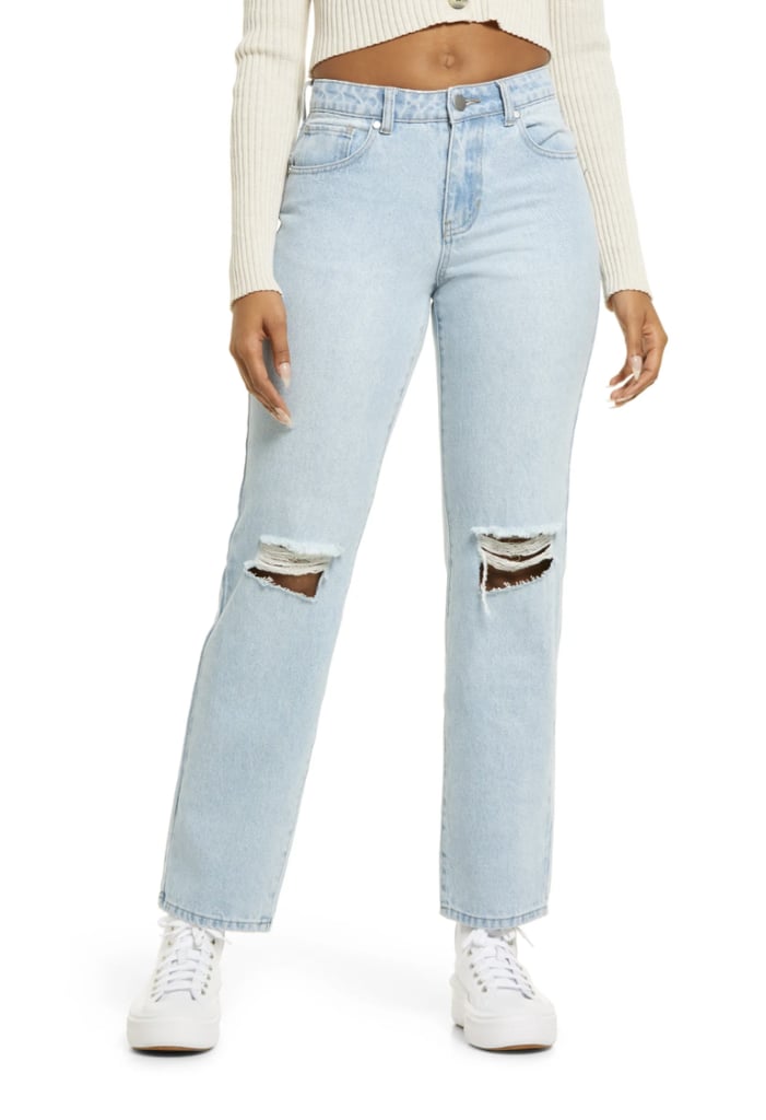BP. Ripped Straight Leg Jeans | Best Women's Clothes From Nordstrom ...
