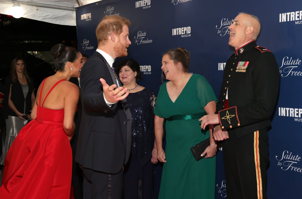 Meghan Markle and Prince Harry Salute to Freedom Gala Photos