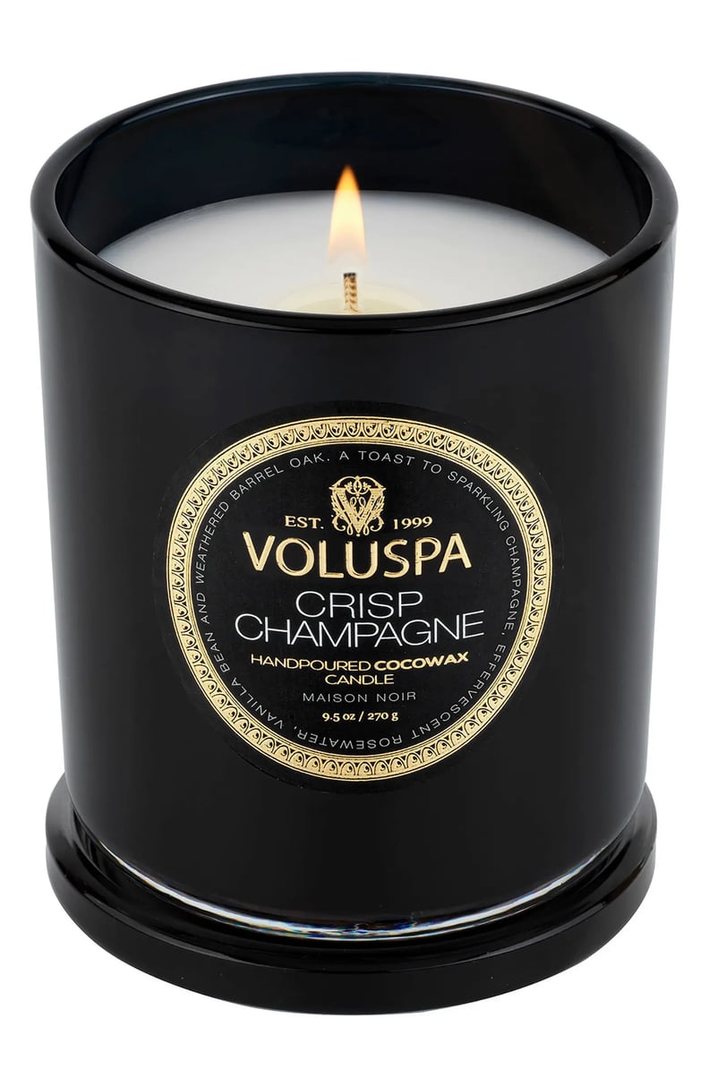 A Festive Candle: Voluspa Crisp Champagne Classic Candle