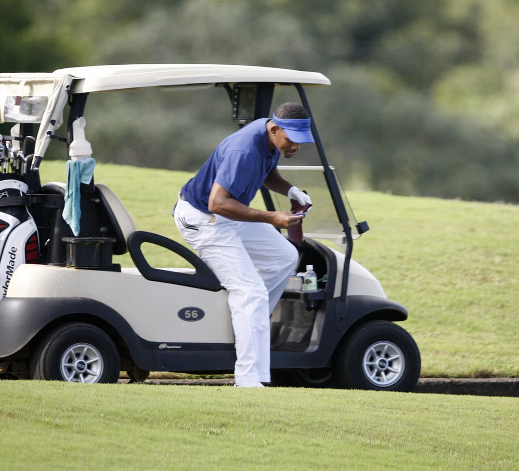 Will Smith Golfing