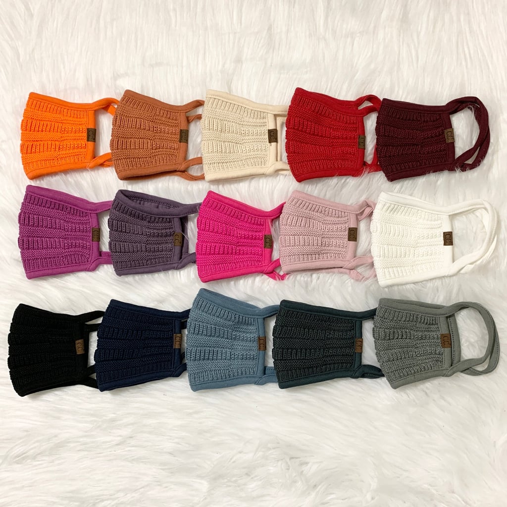 C.C Knit Winter Face Mask