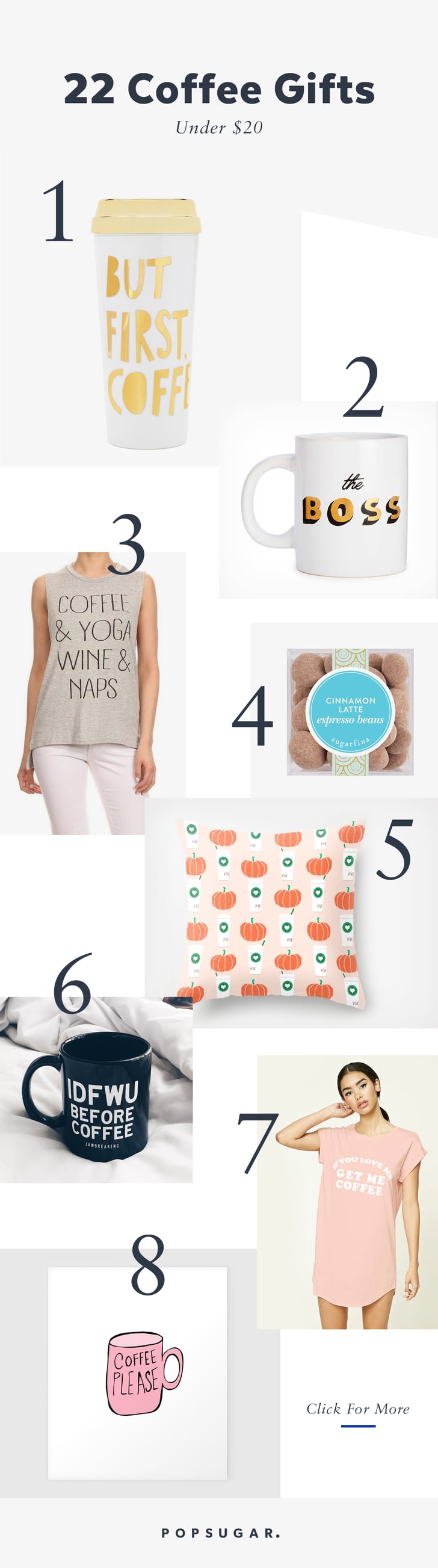Coffee Gifts 20 and Under POPSUGAR Food